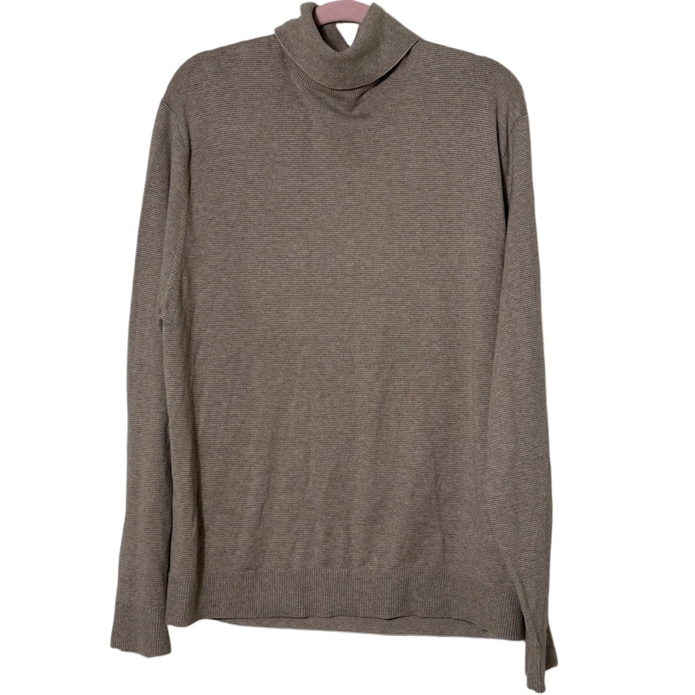Abercrombie & Fitch Soft A&F Taupe Turtleneck Sweater Sz XXL